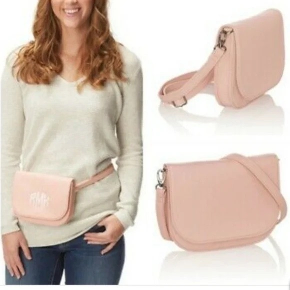 THIRTY ONE “Z” Convertible Belt Bag Black Beauty Pebble - Picture 9 of 9